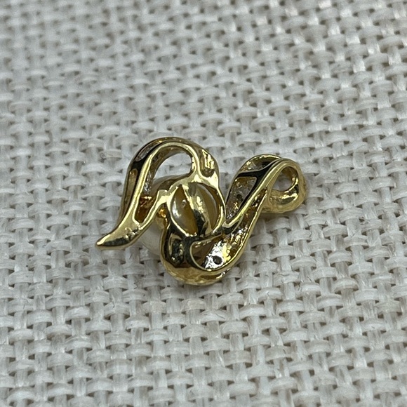 ✨ Vintage 14K Gold Akoya Pearl Pendant – 585 CSL Estate Jewelry - Picture 9 of 14